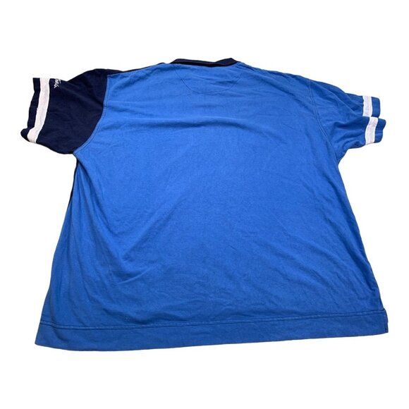 Bugle Boy BBJC-77 Men's 3XL Blue Polo Shirt Seventy 7 Graphic Logo Embroidered - Picture 2 of 11